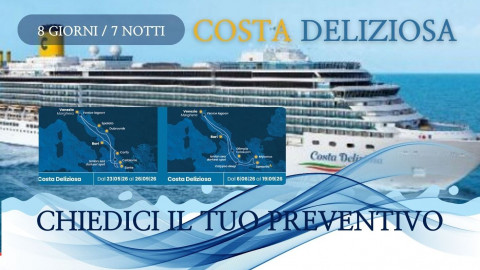 2026 costa deliziosa mediterraneo IN18