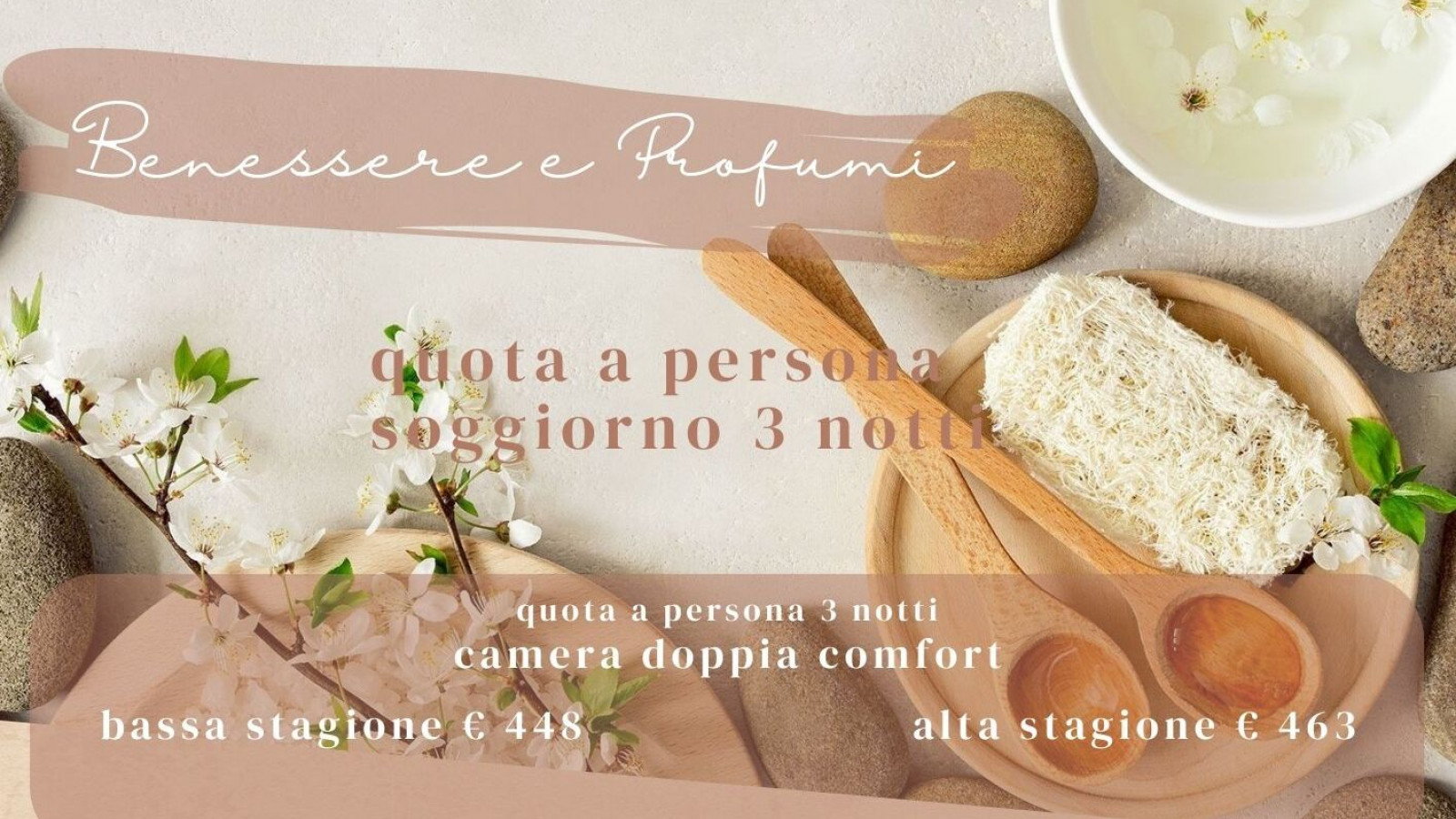 2025 hotel 2 mari benessere e profumi 3 notti IN18