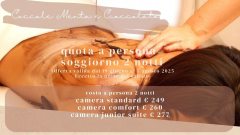 2025 hotel 2 mari coccole menta cioccolato 2 notti IN18