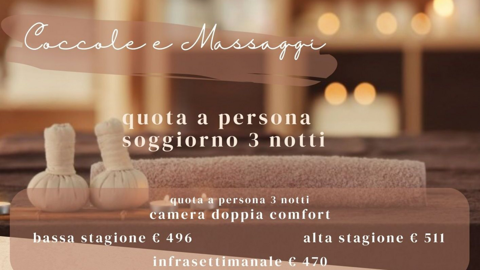 2025 hotel 2 mari coccole e massaggi 3 notti IN18