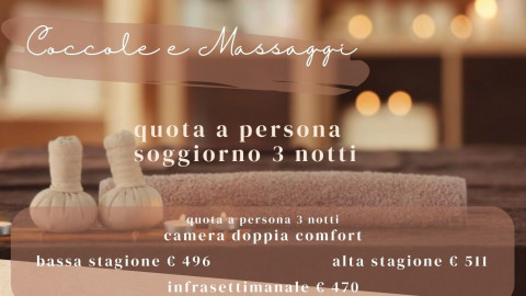 2025 hotel 2 mari coccole e massaggi 3 notti IN18