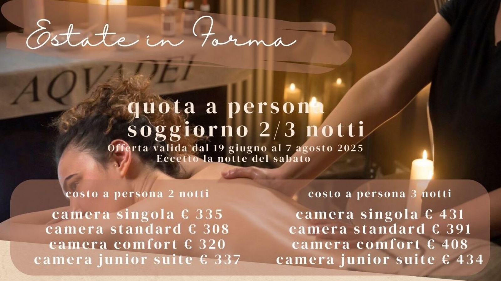 2025 hotel 2 mari estate in forma 2 3 notti IN18