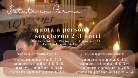 2025 hotel 2 mari estate in forma 2 3 notti IN18
