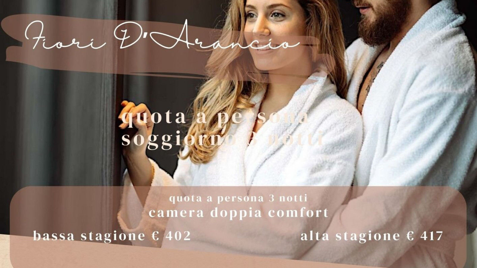 2025 hotel 2 mari fiori d'arancio 3 notti IN18