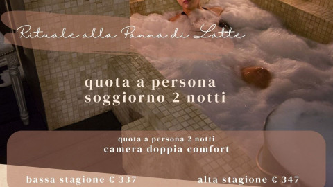 2025 hotel 2 mari rituale alla panna di latte 2 notti IN18