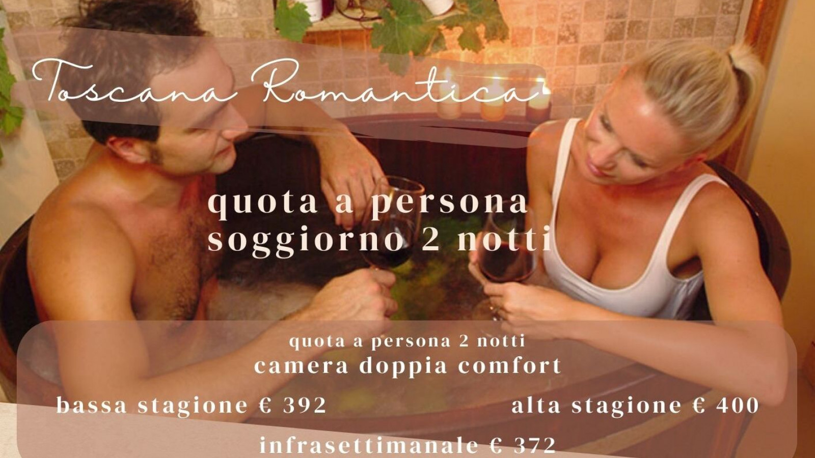 2025 hotel 2 mari toscana romantica 2 notti IN18